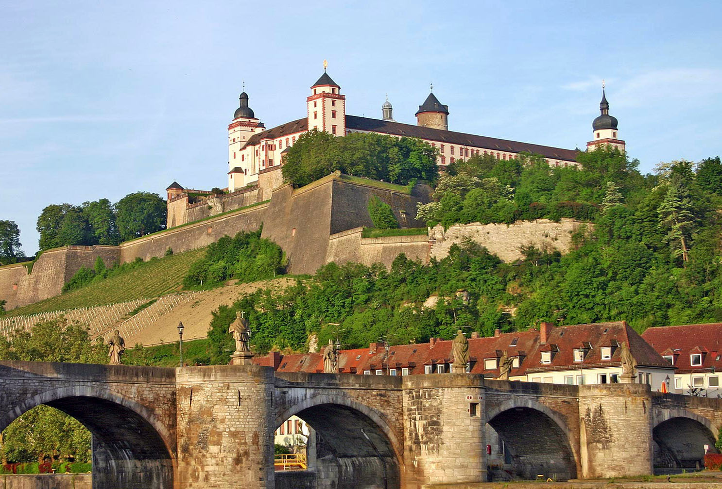 Würzburg with Festung Marienberg